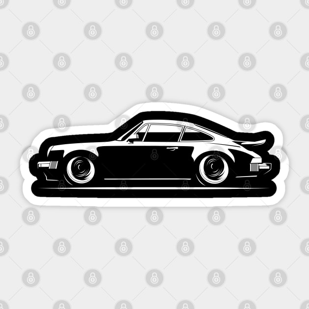 1976 911 930 Turbo Sticker by fourdsign